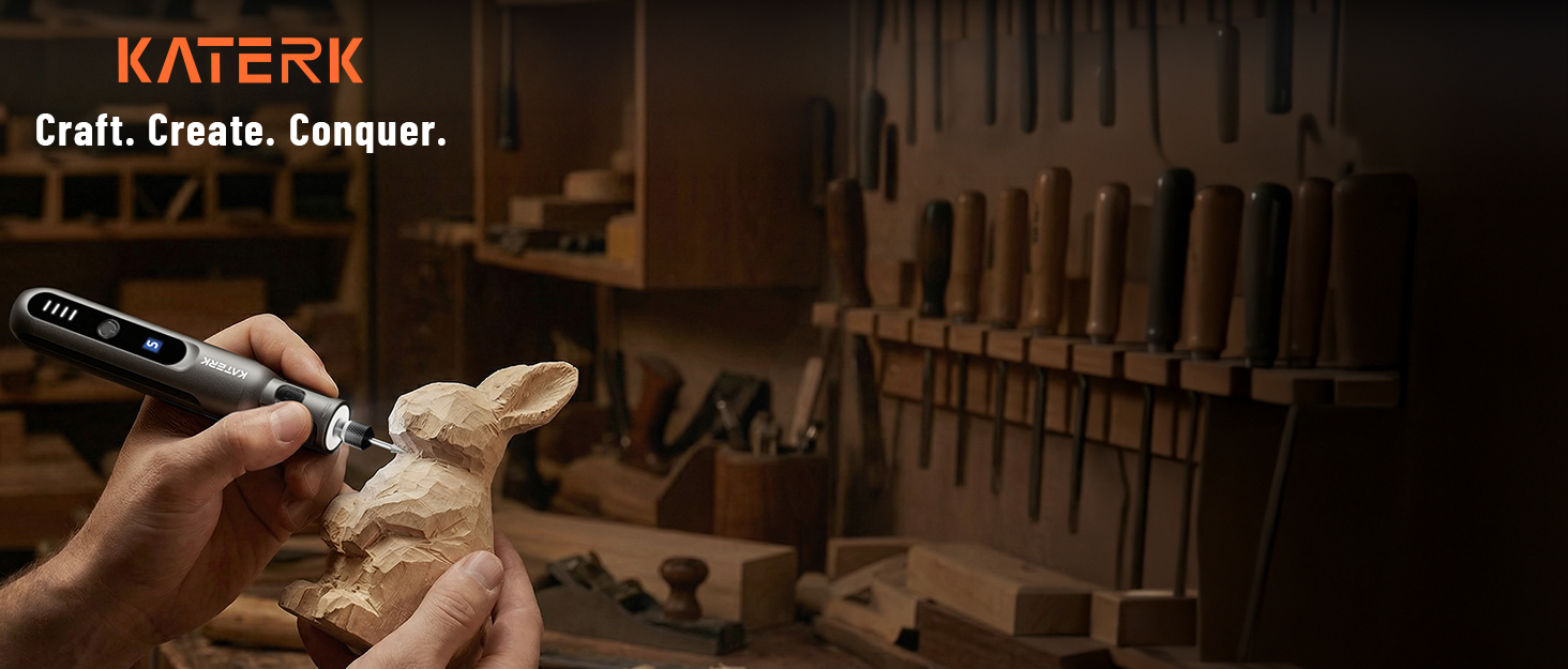 Katerk Cordless Rotary Tool, backed by 24-hour service and free replacements