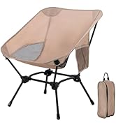 TlaroRiz Camping Chair Portable Lightweight Camping Chairs for Adults Foldable 600D Oxford Ultral...