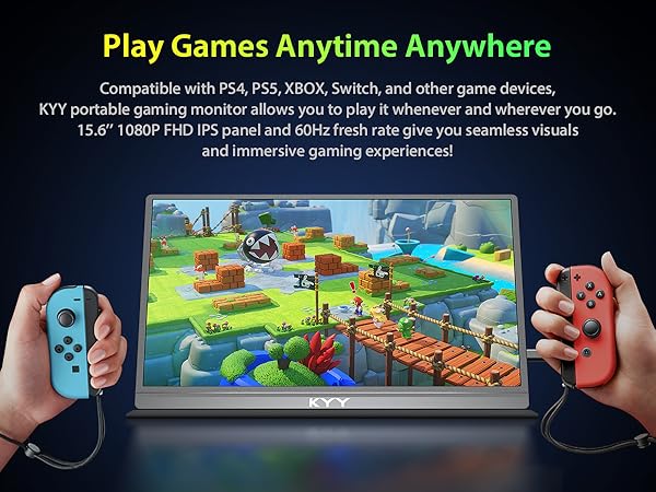 KYY portable gaming monitor