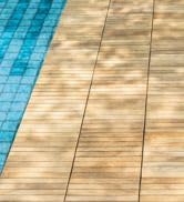 Nordic Style Teak Interlocking Tiles - Wooden Floor Tile Set for Indoor and Outdoor Use - Perfect...