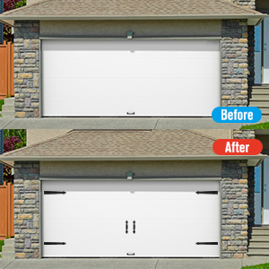 garage door decorations