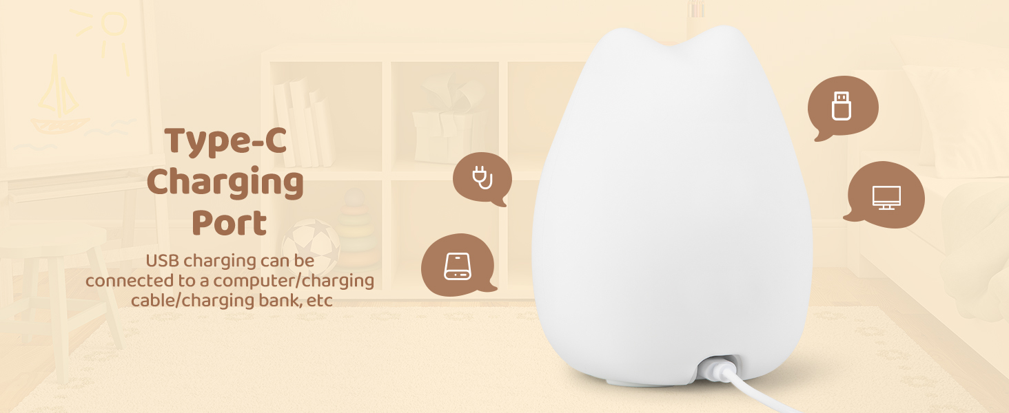 Alarm Clock with Night Light