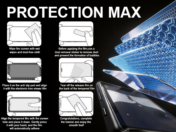 Tempered glass suitable for XTEINK X4