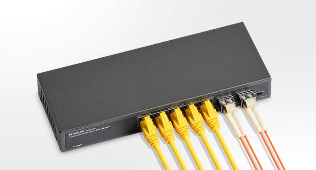 5-Port 2.5G Ethernet Switch with 2-Port 10G SFP+