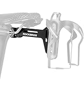 ROCKBROS Bike Water Bottle Cages Saddle Cage Converter with Adjustable Angle Aluminum Alloy Light...