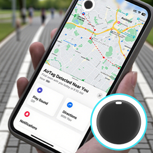Various screenshots of mobile map and navigation interfaces showing location pins, route directions, and search functionality on smartphone screens