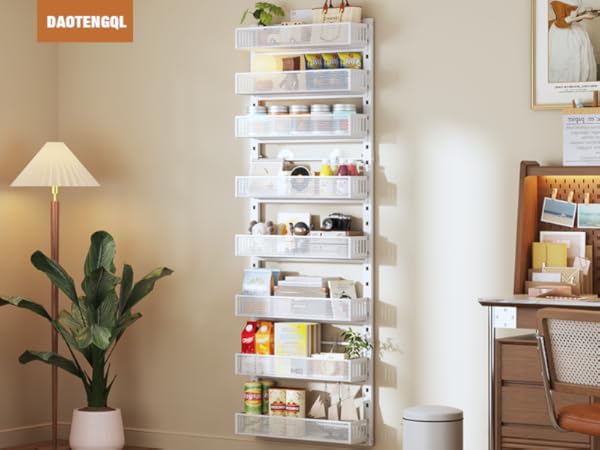 hanging spice rack for wall