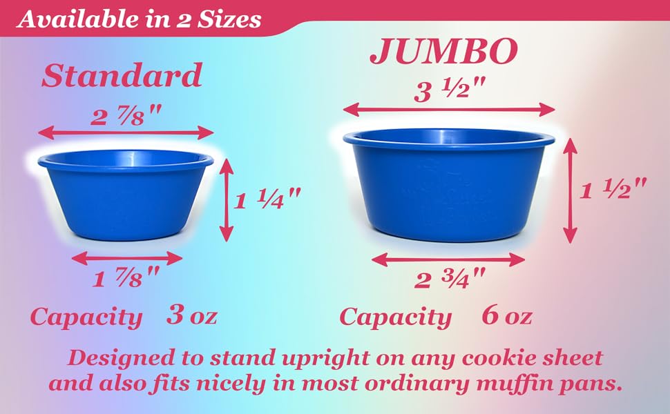 The Sweet Baker Sizes Standard Jumbo measure fit upright stand alone cookie sheet cake pan sturdy