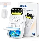 Children's Unisex Bedwetting Alarm - High-Sensitivity Wireless Sensor, Sound/Vibration Alerts + S...