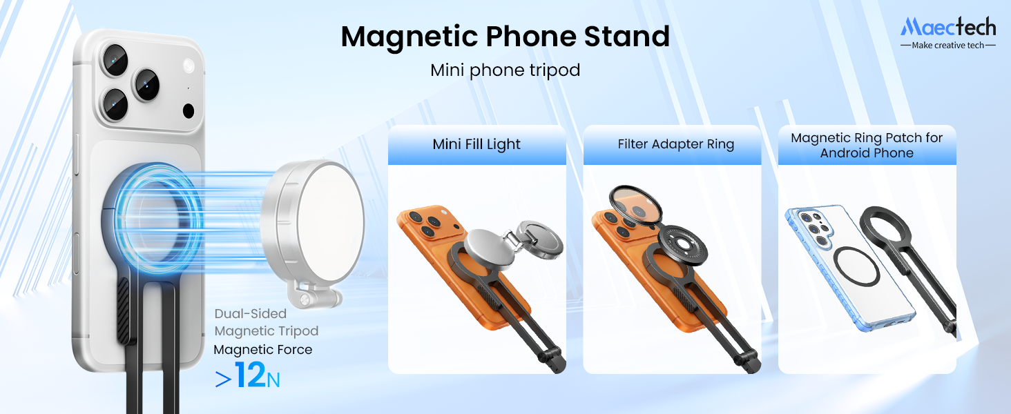 Magnetic Phone Tripod