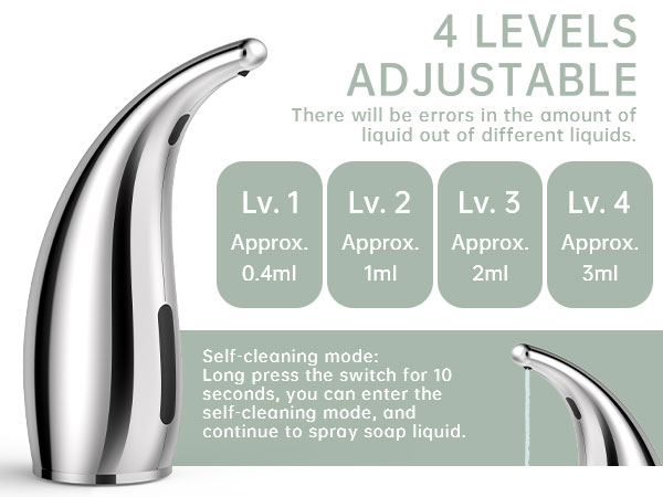 liquid soap dispenser for bathroom