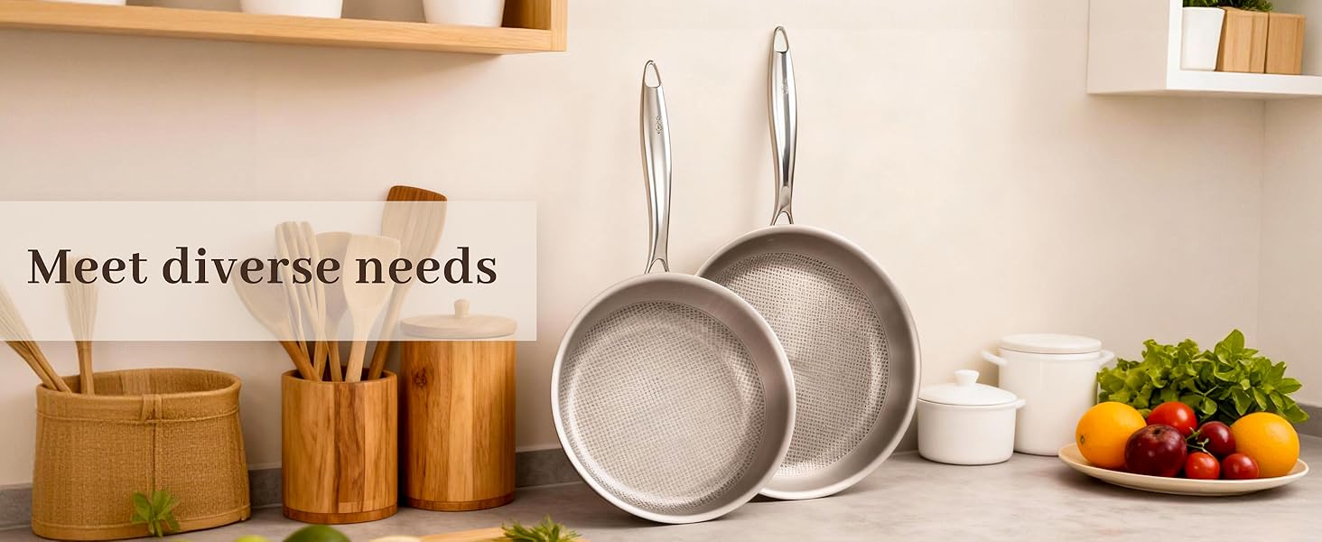 titanium pans for cooking