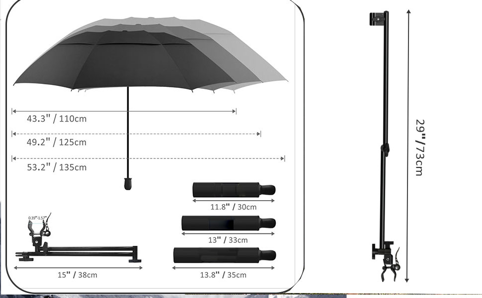 umbrella for chair