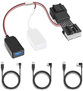 YQMAJIM Dashcam Power Adapter Compatible with Ford Bronco, F150 and More(16P TypeA),Connects to R...