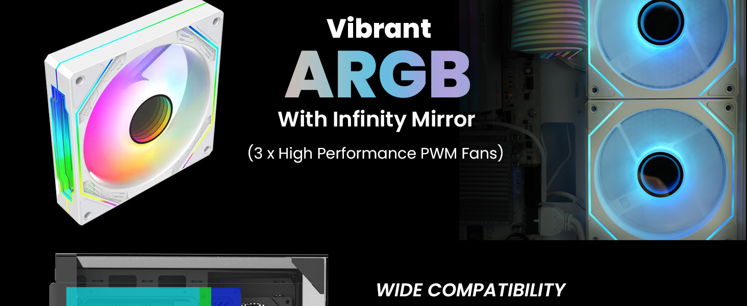 Zalman ZQBE ATX Mid-Tower PC Case