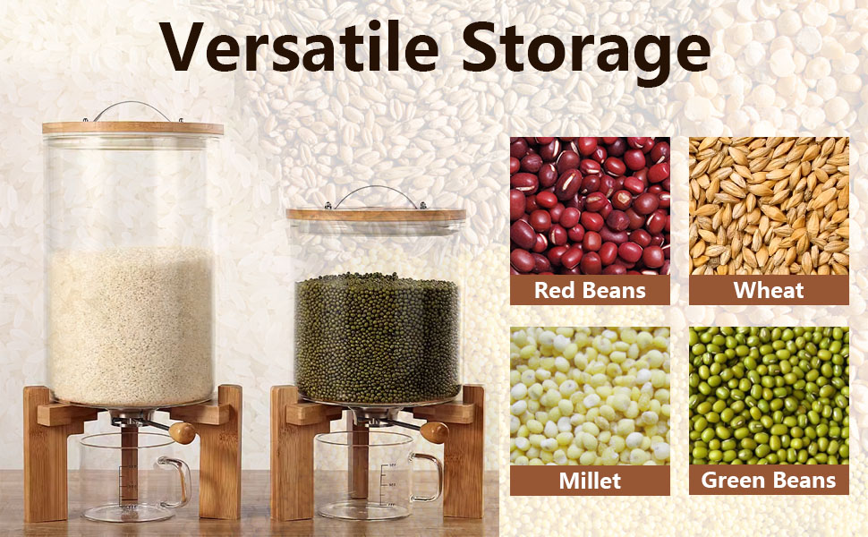 Rice Dispenser Glass