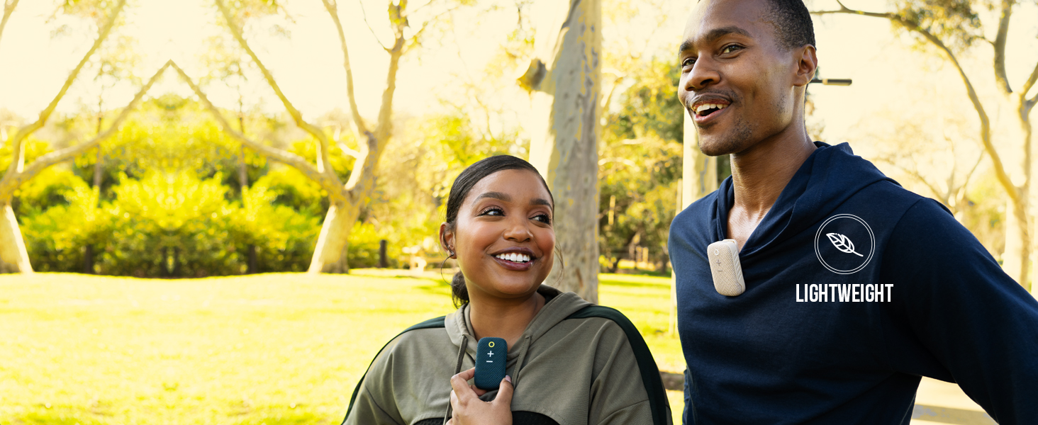 MEE audio goSPKR Wearable Clip-on Bluetooth Speaker
