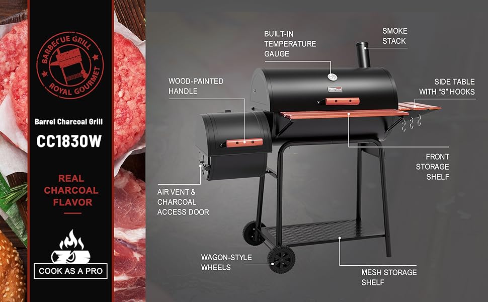 Large Charcoal Grill