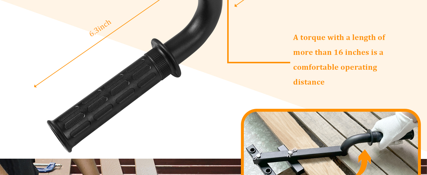 Heavy Duty Straightener Tool for Wood/PVC/Composite