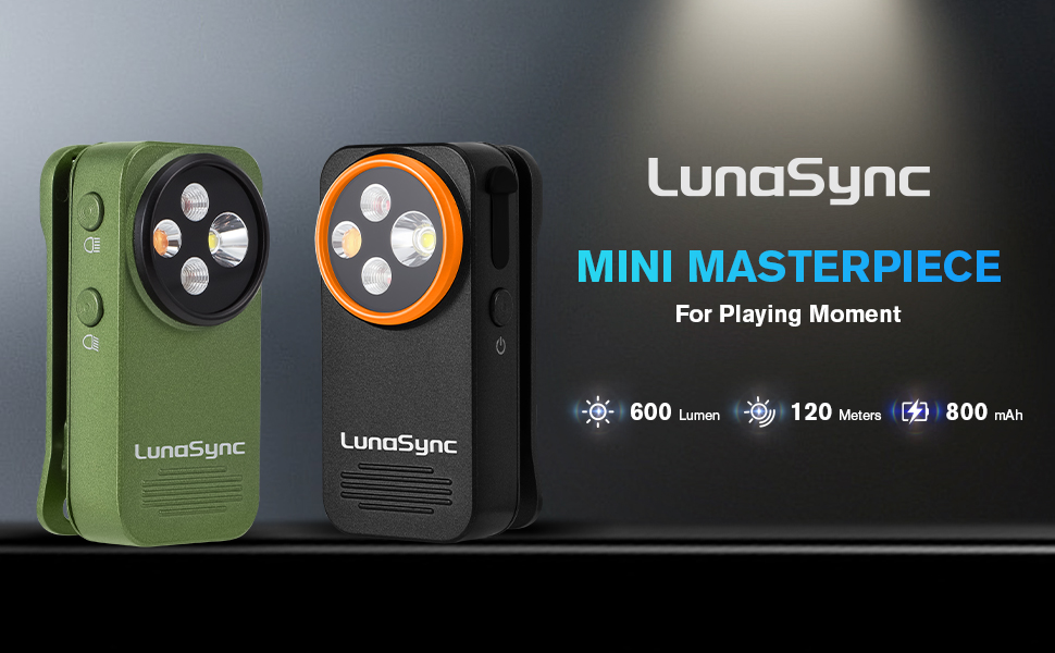 EDC Flashlight Clip-on Light