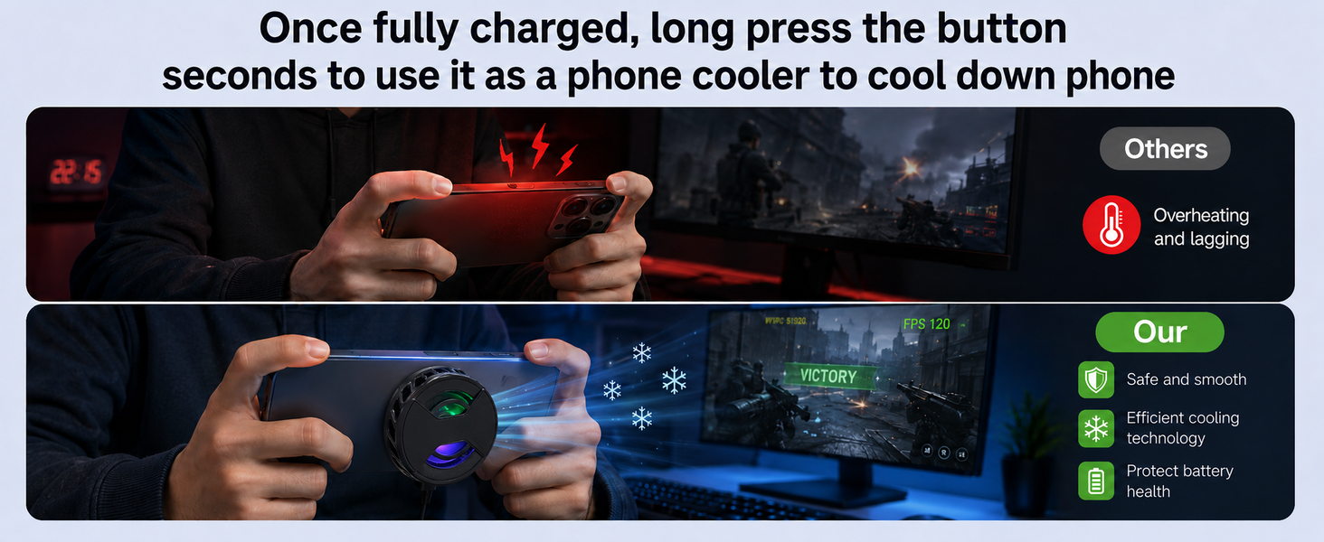 phone cooler for gaming