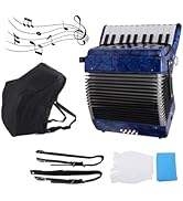 Professional Acordeones Para Adultos Acordeón 22 Keys 8 Bass Accordion Instrument With Adjustable...