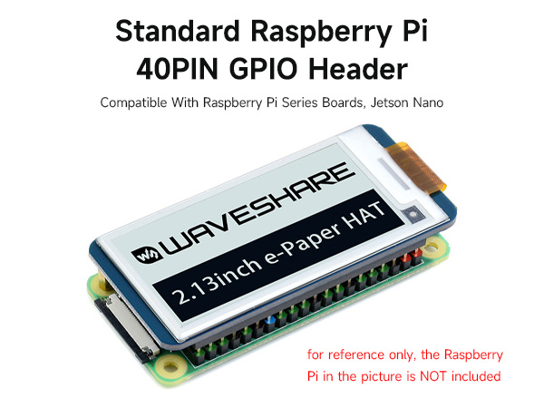 2.13inch e-Paper HAT