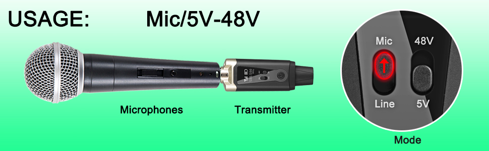 MIC 5V/48V