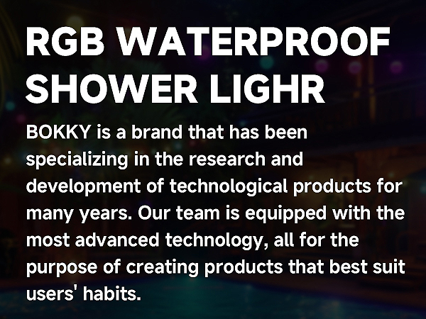 LED Shower Lamp