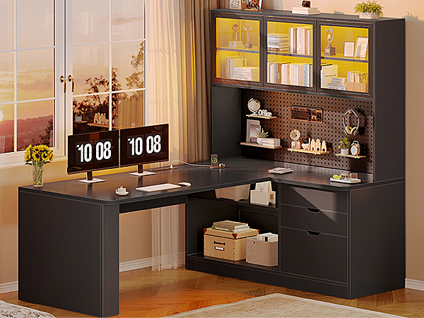 l shaped desk