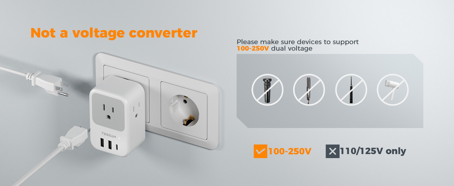 plug converter us to Europe