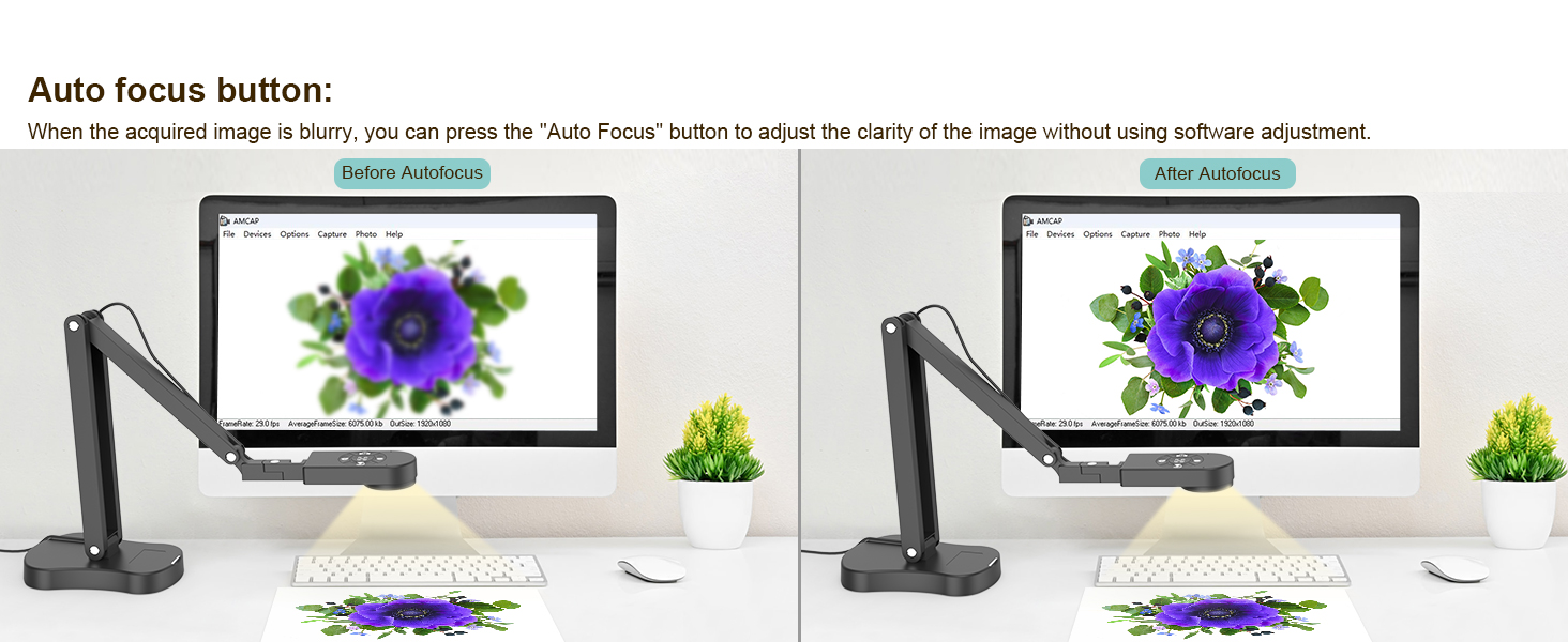 USB document camera teachers classroom teaching 8mp 4K art gift webcam school 