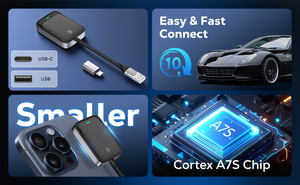 mini carplay wireless adapter