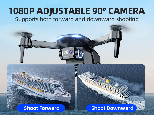 1080P Adjustable 90° Camera