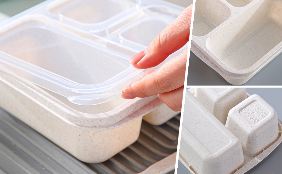 Easy Open Meal Prep Containers snack containers, sandwich containers, lunch containers for adults