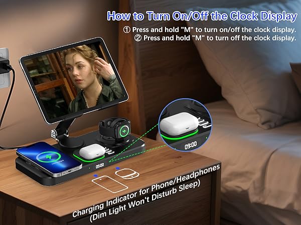 ipad charging station