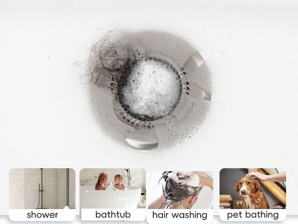 bathtub drain hair catcher