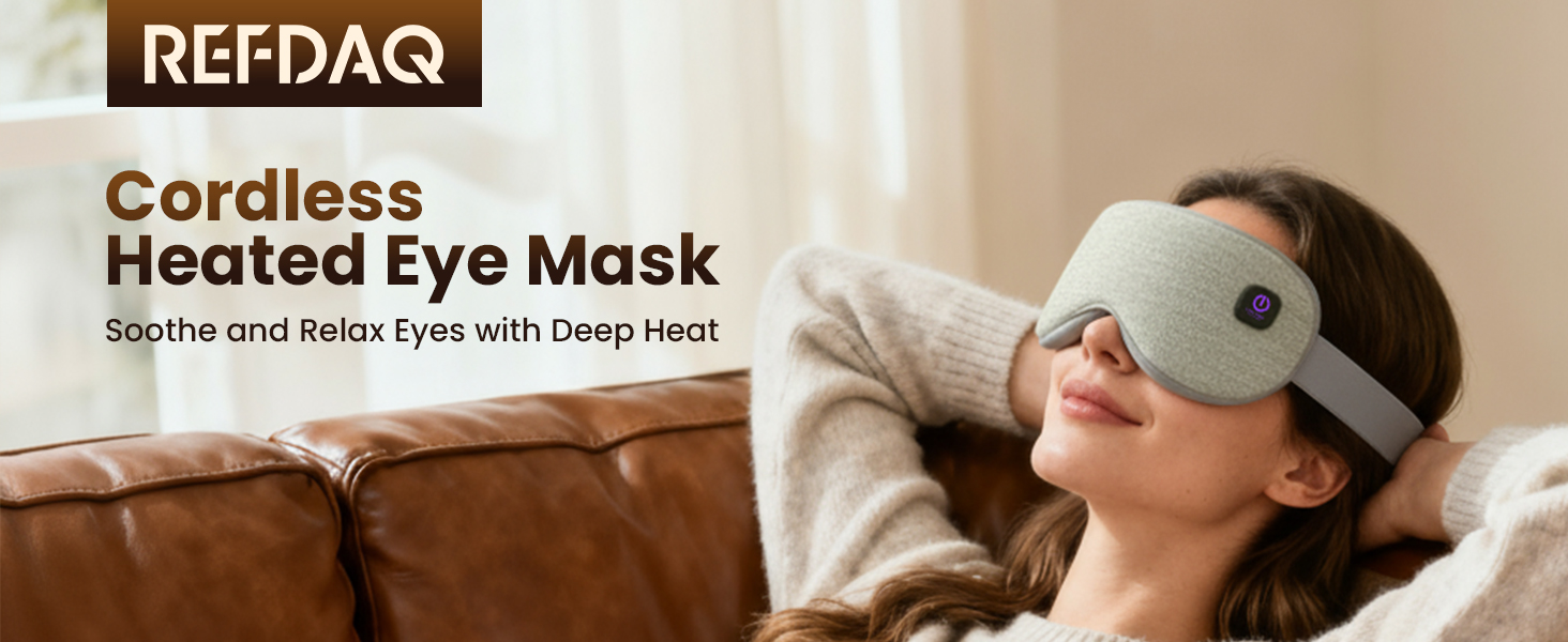 heated eye mask
