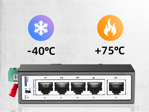 5-Port Gigabit Inudstrial Switch