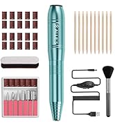 20000RPM Electric Nail Drill Compact Portable Efile Professional Manicure Pedicure Nail File Dril...