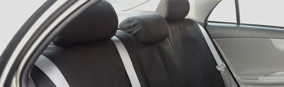 headrest cover rear
