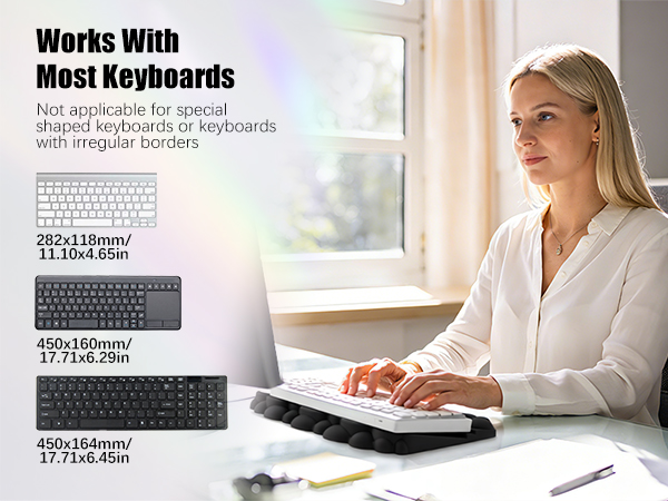 3-in-1 Keyboard Stand with Wrist West