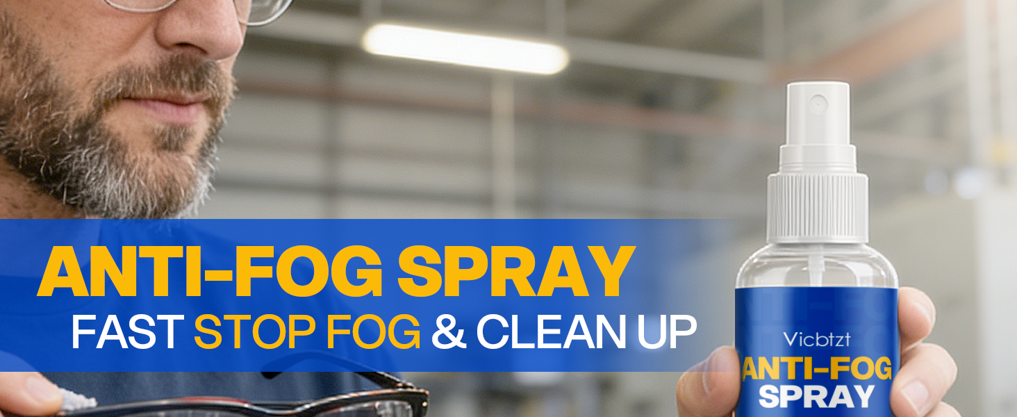 ANTI-FOG SPRAY FOR GLASSES