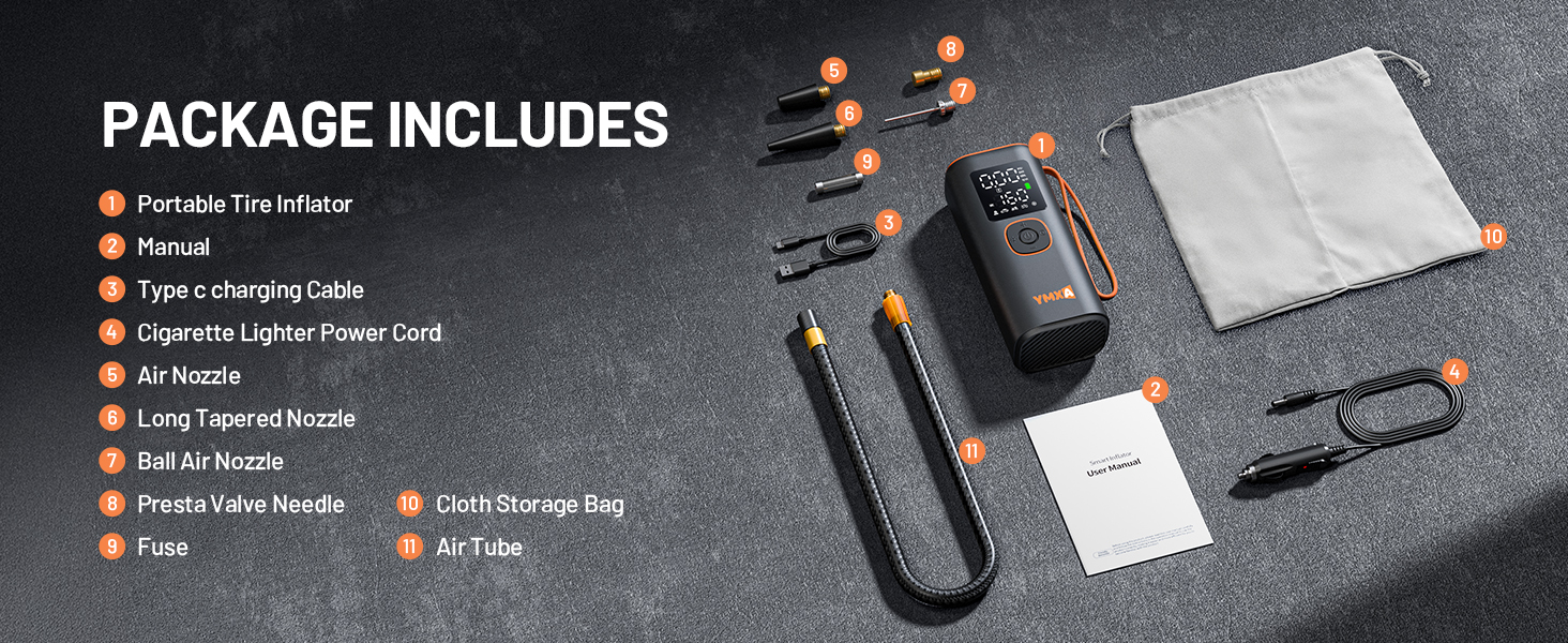 Air Pump for Car Tires 