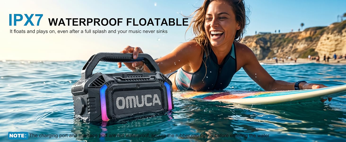 IPX7 waterproof