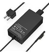 Microsoft Laptop Charger,Surface Book 3 Charger New 127W 15V 8A AC Power Supply Adapter Compatibl...