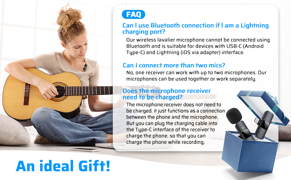 Lavalier Microphone for live streaming