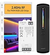BTF-LIGHTING RC09RFB &amp; C03RF RF 2.4GHz Wireless Tuya Controller Kit Color Adjustment,Dim Brightne...