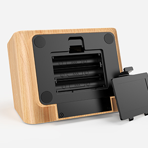 alarm clock with battery backup