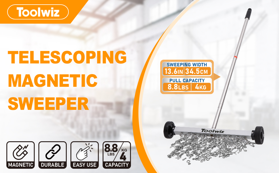 Magnetic Pick Up Sweeper